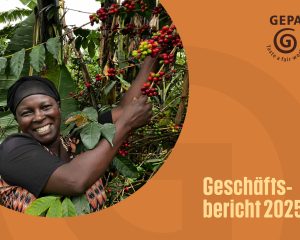 Titelbild des GEPA-Geschäftsberichts 2025