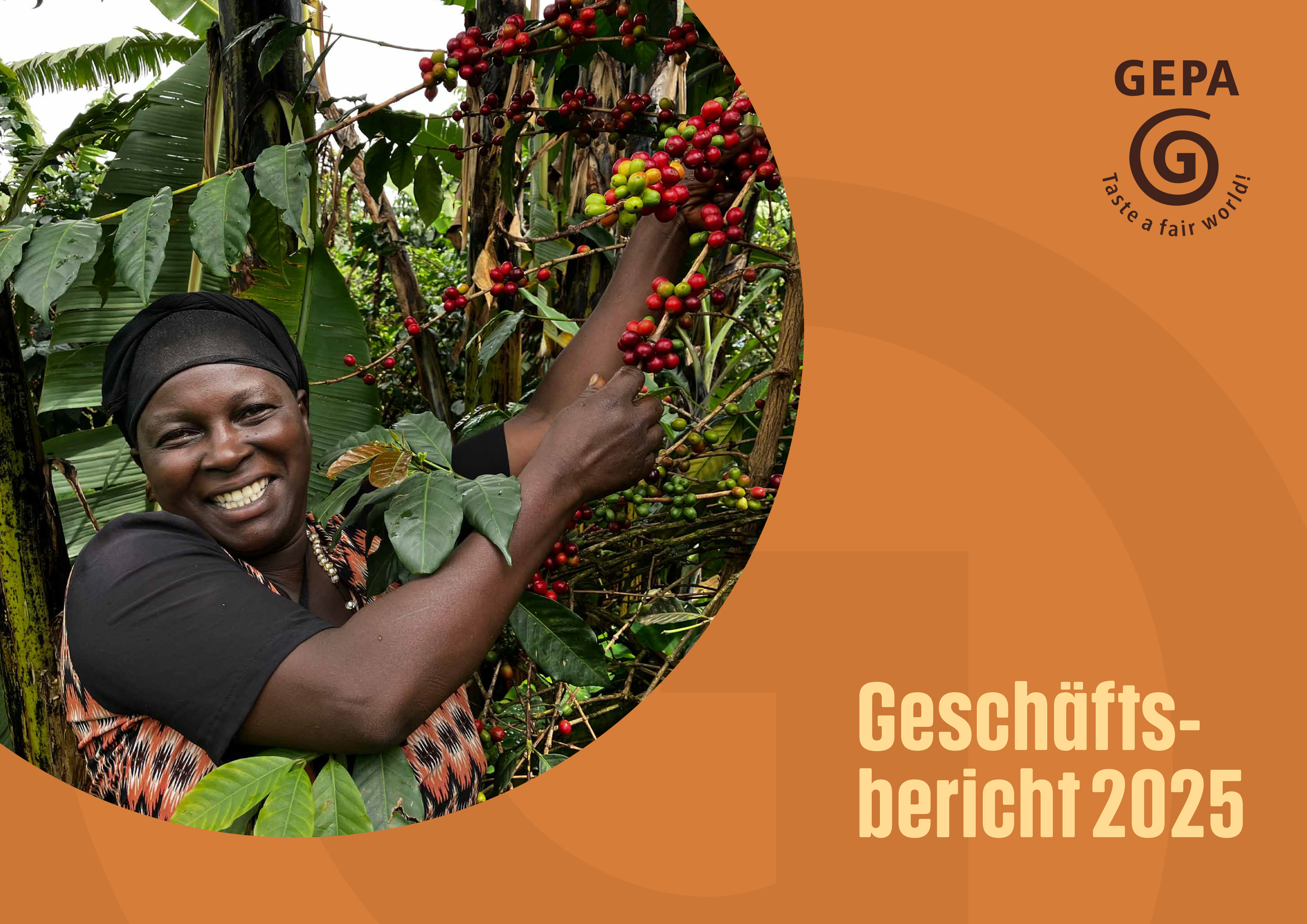 Titelbild des GEPA-Geschäftsberichts 2025