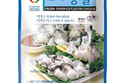 Surasang Frozen Oysters: Verpackung der zurückgerufenen gefrorenen Austern, 226 Gramm
