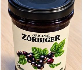 Glas Original Zörbiger Schwarze Johannisbeere Fruchtaufstrich, 255 g