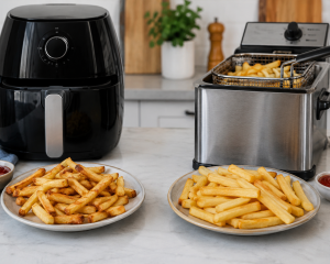 Airfryer und Fritteuse im Vergleich