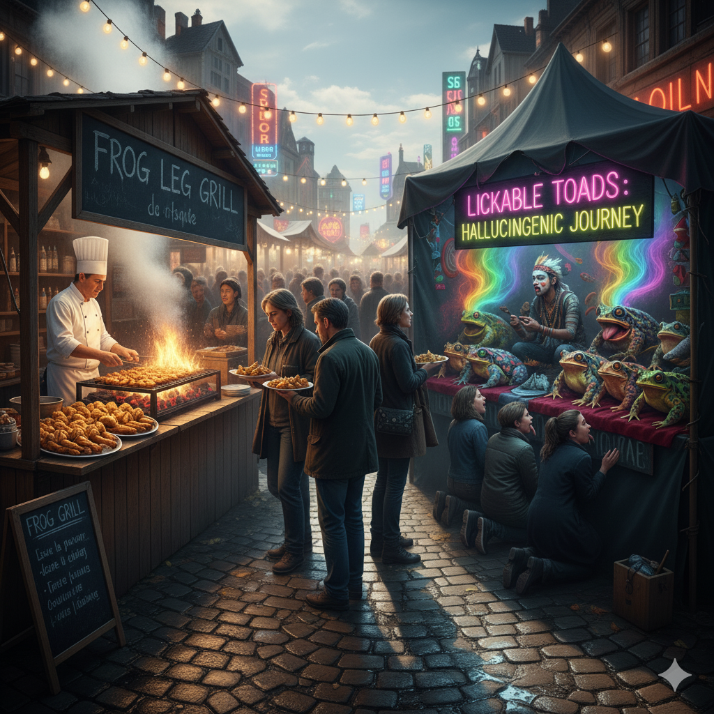 vom-froschschlecken-bis-zum-froschschenkel-ein-kulinarischer-trip-mit-risiken