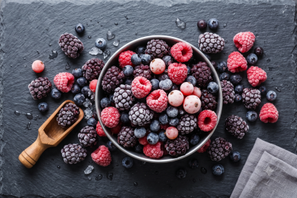 Tiefkühlbeeren