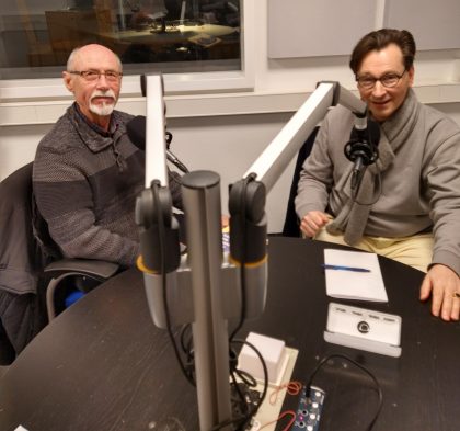 Sven-David Müller und Kurt Volland bei Radio Okerwelle