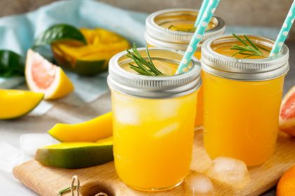 Limonade Zitrus und Mango