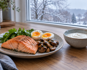 Winterliche Vitamin-D-Quellen am Küchentisch