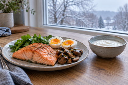 Winterliche Vitamin-D-Quellen am Küchentisch