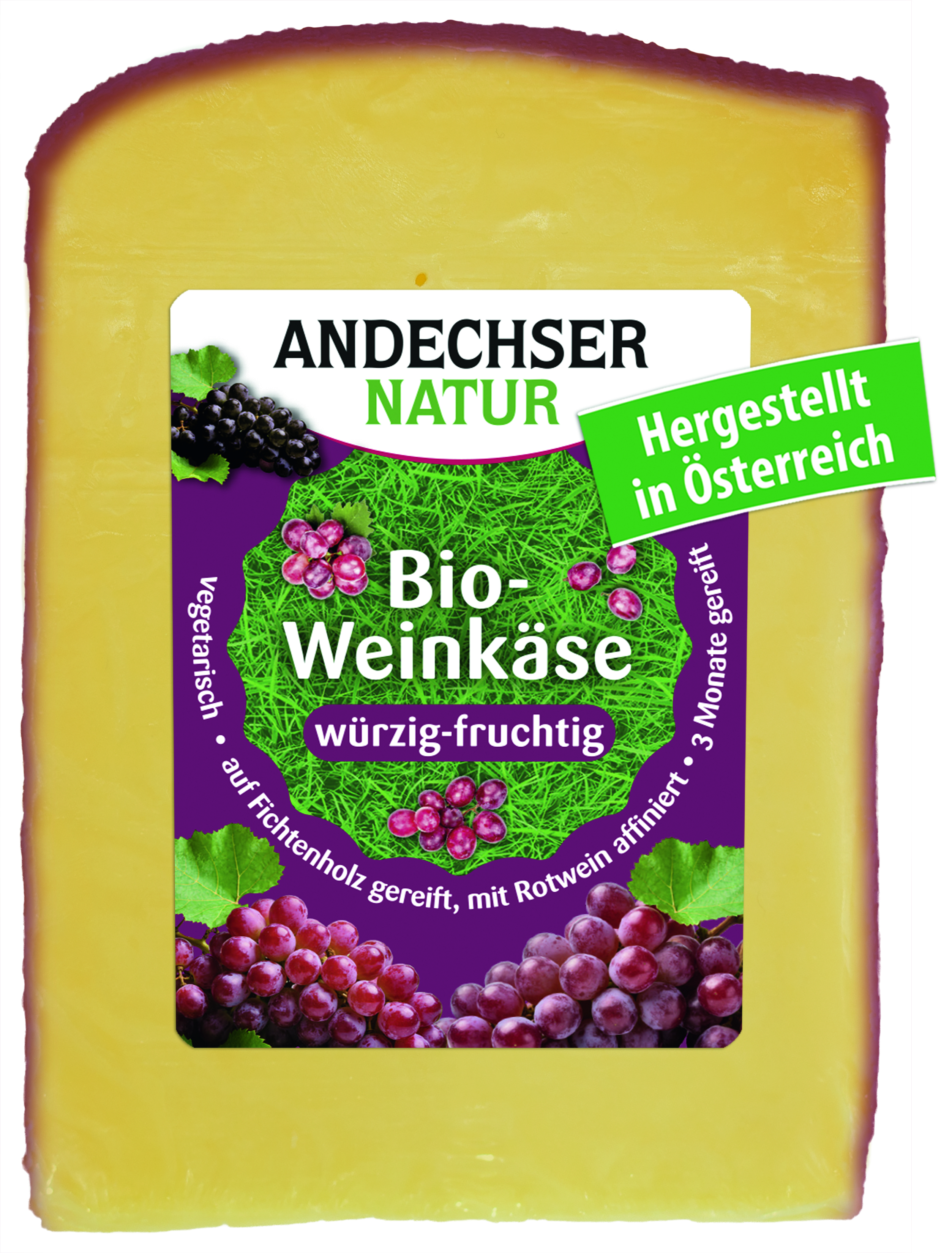 ANDECHSER NATUR Bio-Weinkäse, 180 Gramm