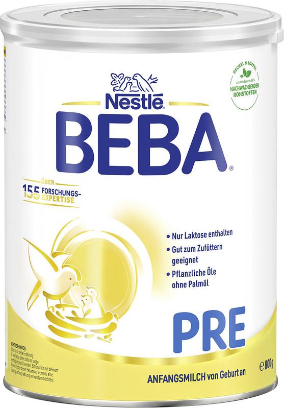 Nestlé BEBA Pre Anfangsmilch in der 800-g-Dose