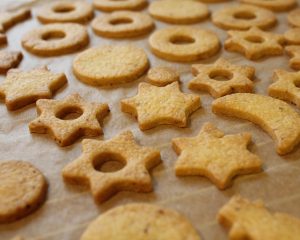 Backpapier, Plätzchen