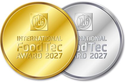 Gold- und Silbermedaille des International FoodTec Award 2027 der DLG