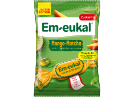 Em-eukal Mango-Matcha in der 75-Gramm-Packung