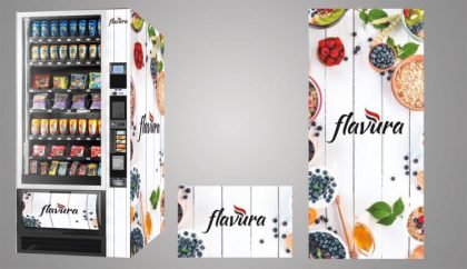 Automaten-Design von Flavura für Verkaufsautomaten und Warenautomaten
