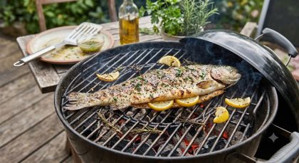 Fisch auf Grill