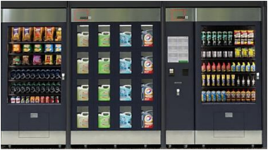 Klappenautomat Smart-Box by Flavura Verkaufsautomat, Warenautomat