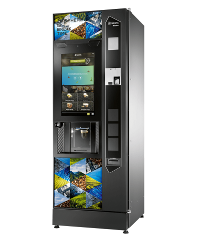 Necta Maestro Touch Kaffeeautomat by Flavura: Heißgetränkeautomat, Kaffeevollautomat, Standautomat