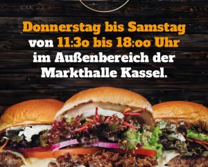 Old Oak Burger Food Truck ab sofort an der Kasseler Markthalle