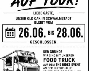Old Oak Burger Schwalmstadt mit Foodtruck beim „She Rides Event“ in Schwalmstadt-Ziegenhain
