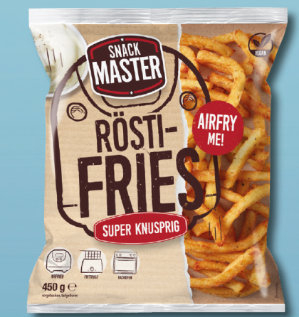 Packung Snackmaster Rösti-Fries, 450 Gramm